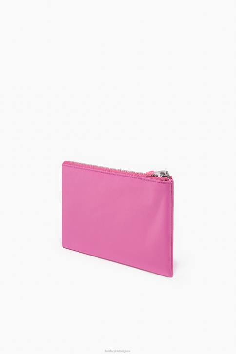 nylon dubbele portemonnee Bimba Y Lola roze accessoires 4HDL1056