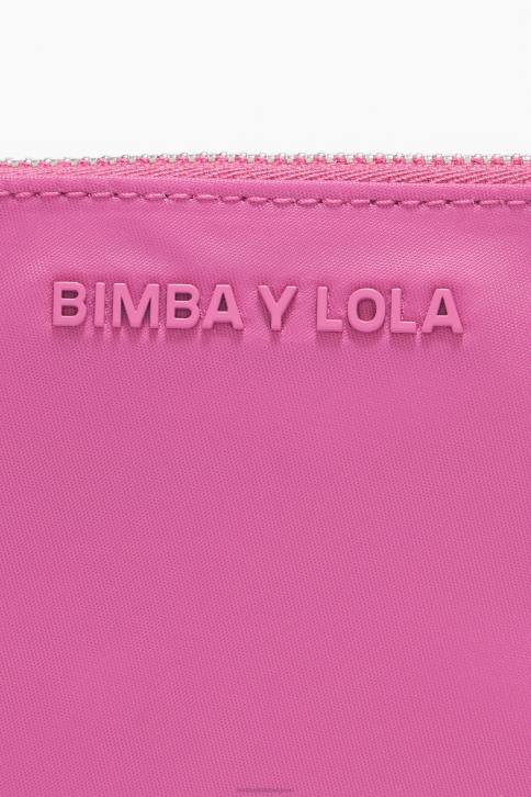 nylon gebogen portemonnee Bimba Y Lola roze accessoires 4HDL1063