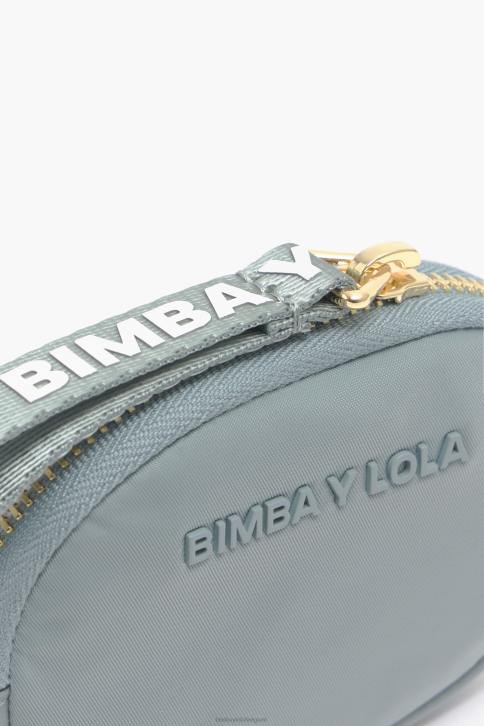 nylon ovale portemonnee Bimba Y Lola aquamarijn accessoires 4HDL976