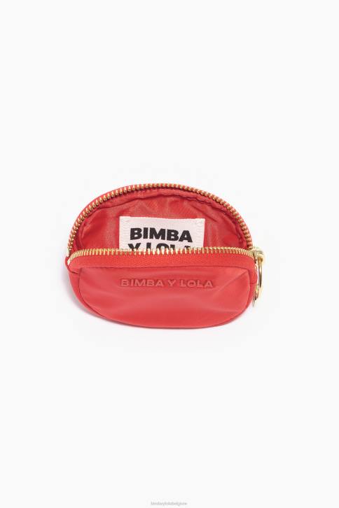 nylon ovale portemonnee Bimba Y Lola rood accessoires 4HDL1060
