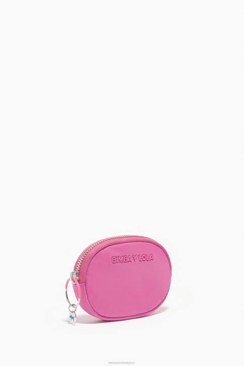 nylon ovale portemonnee Bimba Y Lola roze accessoires 4HDL1062
