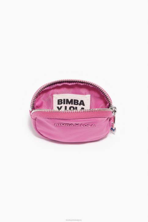 nylon ovale portemonnee Bimba Y Lola roze accessoires 4HDL1062