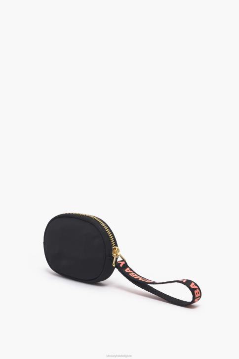 nylon ovale portemonnee Bimba Y Lola zwart accessoires 4HDL1015