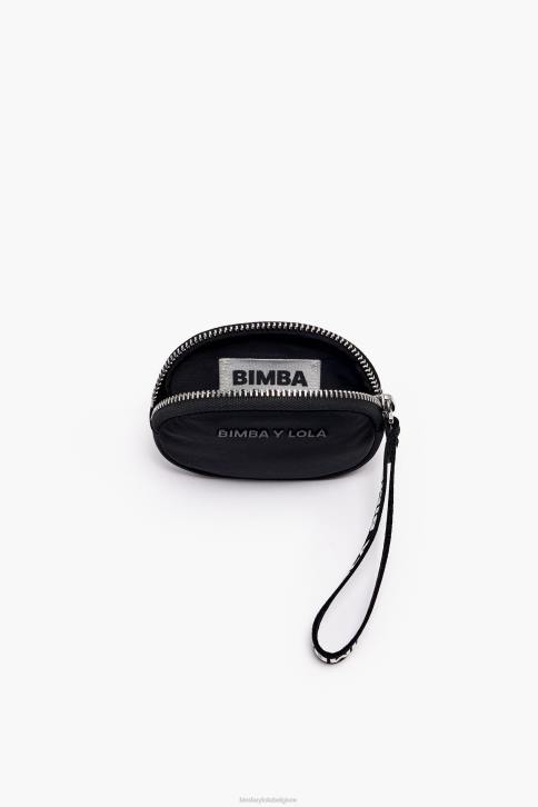 nylon ovale portemonnee Bimba Y Lola zwart accessoires 4HDL1016