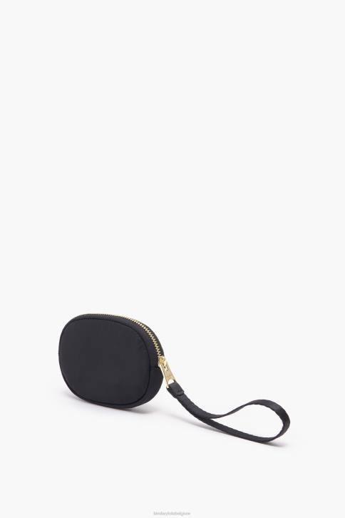 nylon ovale portemonnee Bimba Y Lola zwart accessoires 4HDL1030