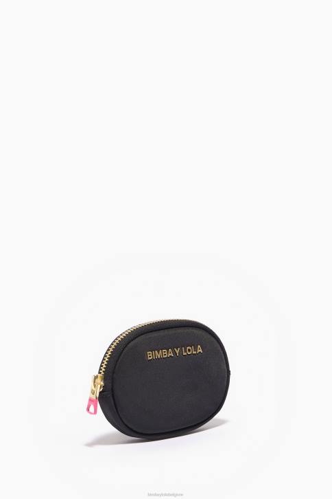 nylon ovale portemonnee Bimba Y Lola zwart accessoires 4HDL1061
