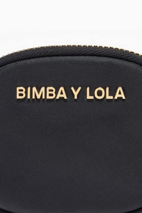 nylon ovale portemonnee Bimba Y Lola zwart accessoires 4HDL1061