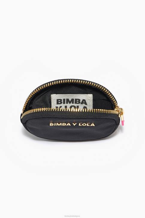 nylon ovale portemonnee Bimba Y Lola zwart accessoires 4HDL1061