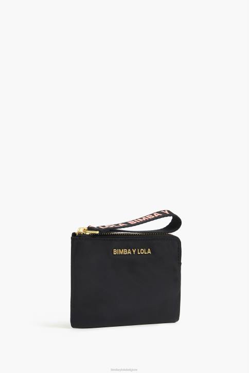 nylon portemonnee Bimba Y Lola zwart accessoires 4HDL1019