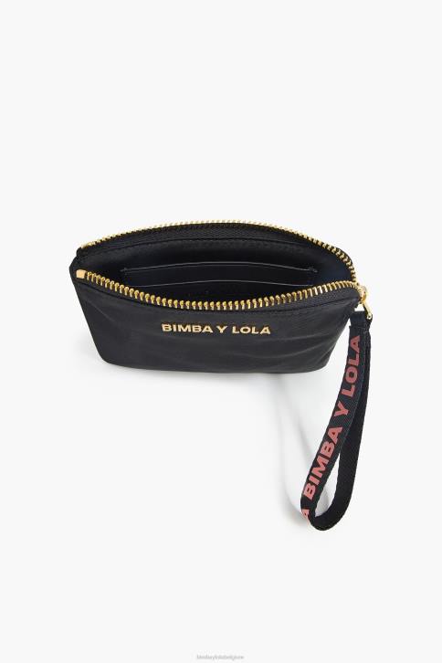 nylon portemonnee Bimba Y Lola zwart accessoires 4HDL1019