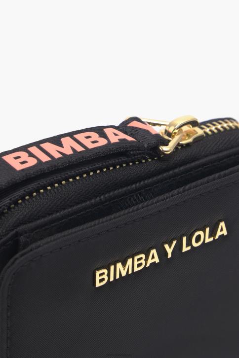 nylon rechthoekige portemonnee Bimba Y Lola zwart accessoires 4HDL1022