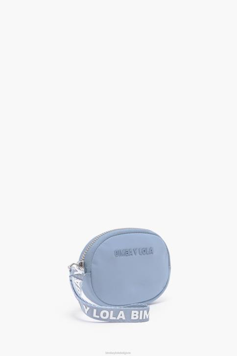 pastel nylon ovale portemonnee Bimba Y Lola blauw accessoires 4HDL977