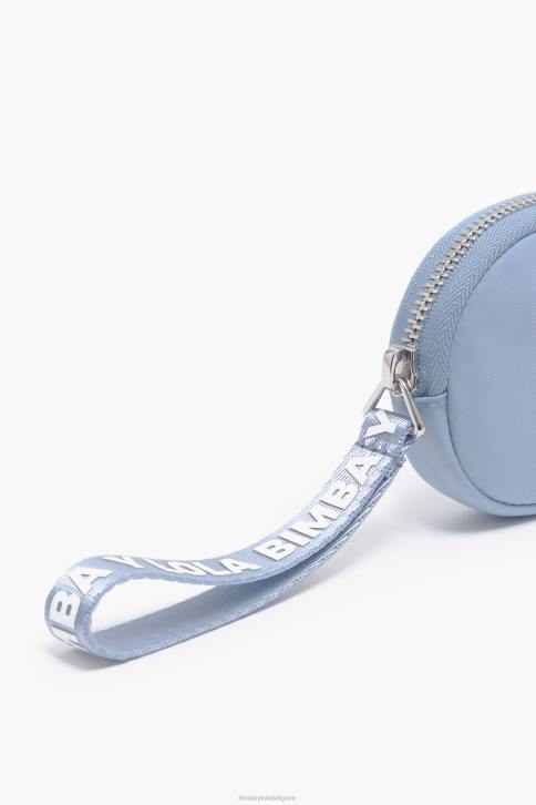 pastel nylon ovale portemonnee Bimba Y Lola blauw accessoires 4HDL977