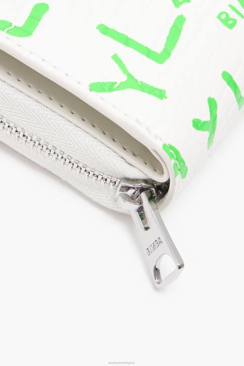 portemonnee met krokodillenprint Bimba Y Lola wit accessoires 4HDL1043