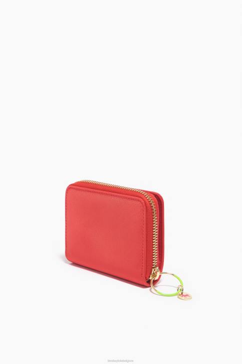 portemonnee met nylon klep Bimba Y Lola rood accessoires 4HDL1057