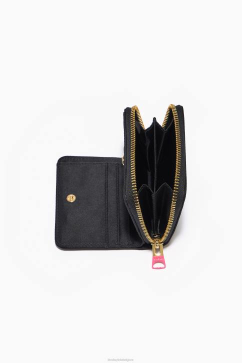 portemonnee met nylon klep Bimba Y Lola zwart accessoires 4HDL1058