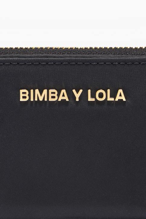 portemonnee met nylon klep Bimba Y Lola zwart accessoires 4HDL1058