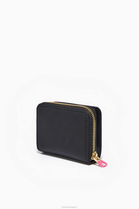 portemonnee met nylon klep Bimba Y Lola zwart accessoires 4HDL1058