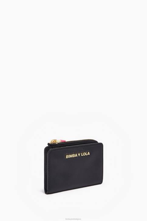rechthoekige portemonnee Bimba Y Lola zwart accessoires 4HDL992