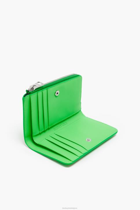 rechthoekige portemonnee met krokodillenprint Bimba Y Lola groente accessoires 4HDL1037