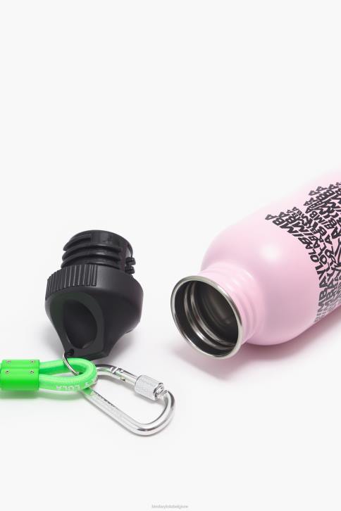 lichte ola roestvrijstalen fles Bimba Y Lola roze accessoires 4HDL893
