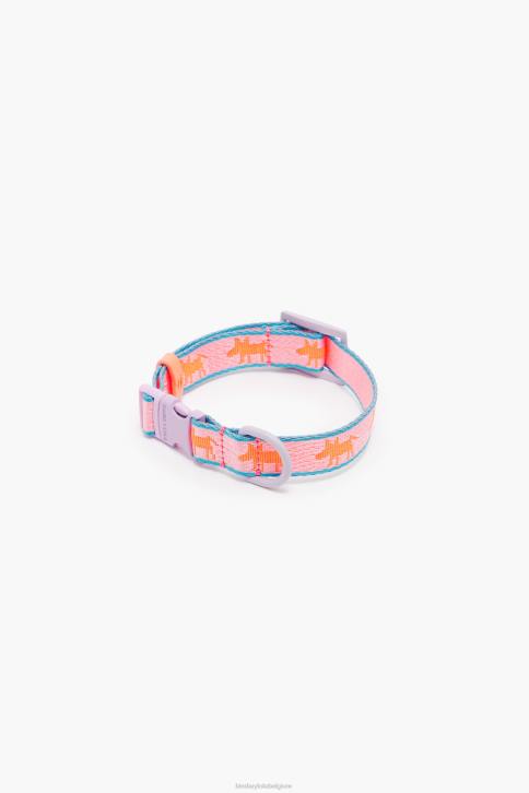 logo halsband voor huisdieren Bimba Y Lola roze accessoires 4HDL966