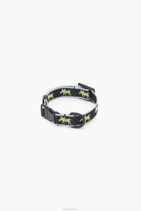 logo halsband voor huisdieren Bimba Y Lola zwart accessoires 4HDL965