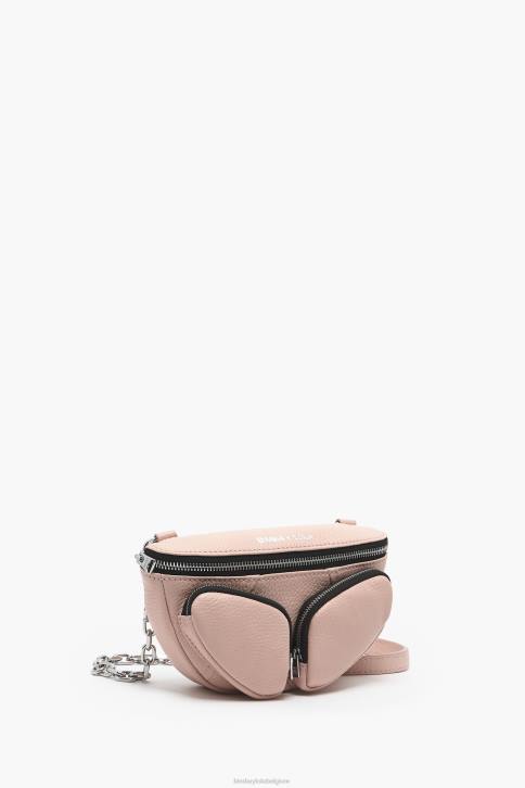 heuptasje van leer Bimba Y Lola roze accessoires 4HDL16