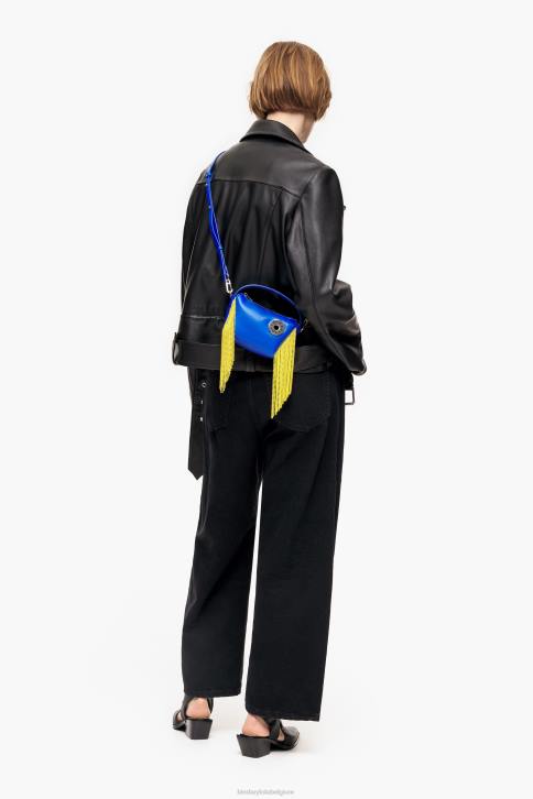 lederen hobo tas Bimba Y Lola elektrisch blauw accessoires 4HDL63