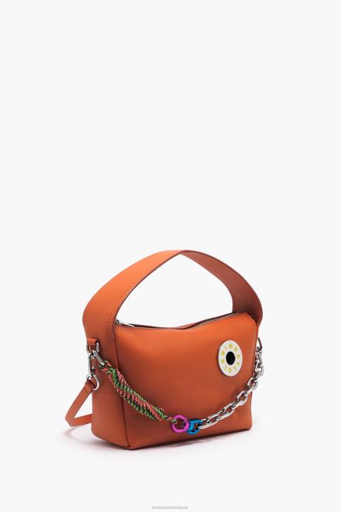 lederen hobo tas Bimba Y Lola steen accessoires 4HDL55