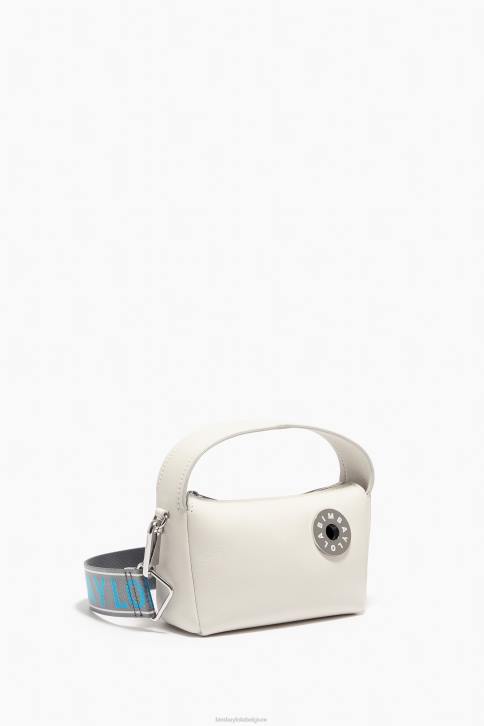 lederen hobo tas Bimba Y Lola wit accessoires 4HDL53