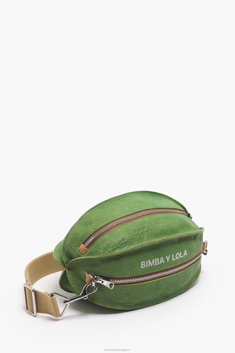 lederen pelota tas Bimba Y Lola groente accessoires 4HDL69
