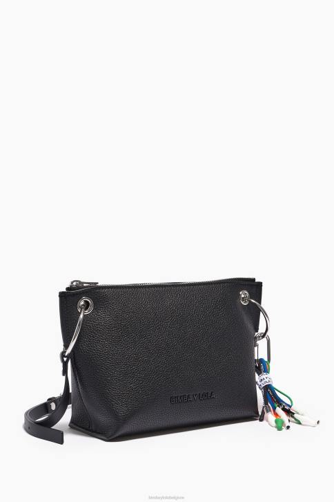 leren schoudertas Bimba Y Lola zwart accessoires 4HDL43