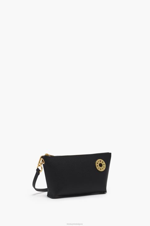 leren trapezium schoudertas Bimba Y Lola zwart accessoires 4HDL12