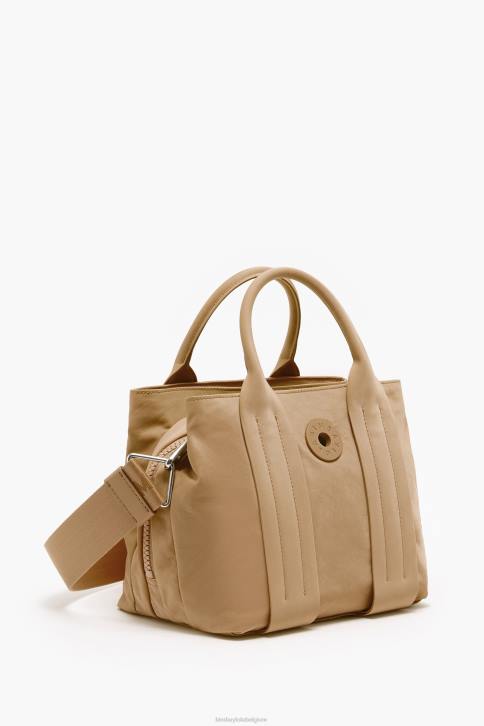 nylon draagtas Bimba Y Lola bruinen accessoires 4HDL72