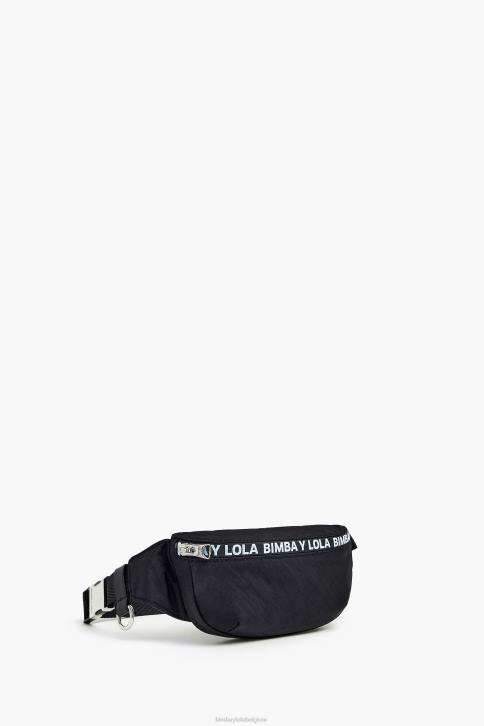 nylon heuptas Bimba Y Lola zwart accessoires 4HDL166