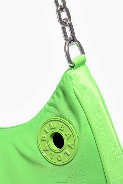 nylon maan tas Bimba Y Lola Neon groen accessoires 4HDL100