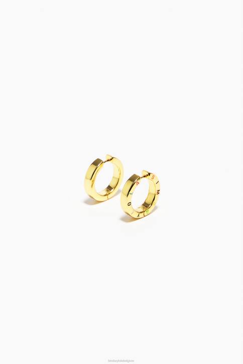 oorringen Bimba Y Lola goud en veelkleurig accessoires 4HDL716