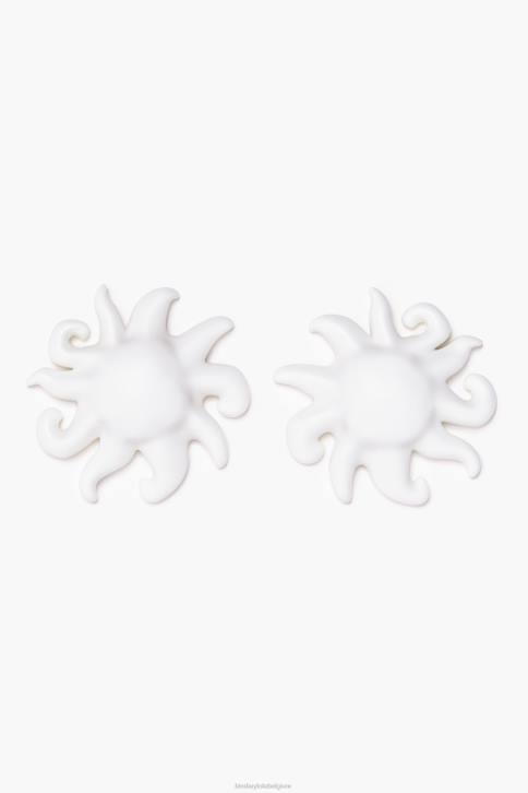 zon oorbellen Bimba Y Lola ivoor accessoires 4HDL704