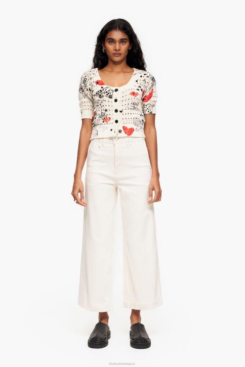 culotte - spijkerbroek met hoge taille Bimba Y Lola room kleding 4HDL443