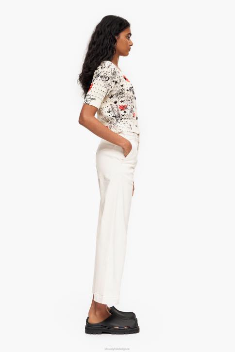 culotte - spijkerbroek met hoge taille Bimba Y Lola room kleding 4HDL443