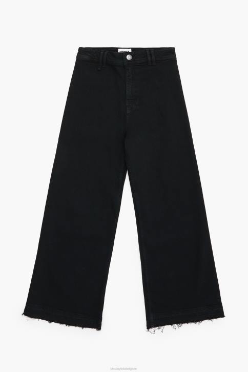 culotte - spijkerbroek met hoge taille Bimba Y Lola zwart kleding 4HDL441