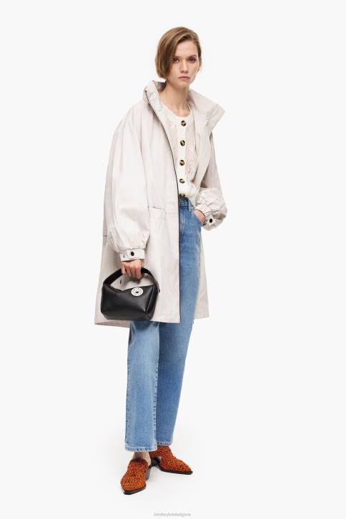 rechte cropped - rechte jeans Bimba Y Lola midden blauw kleding 4HDL532