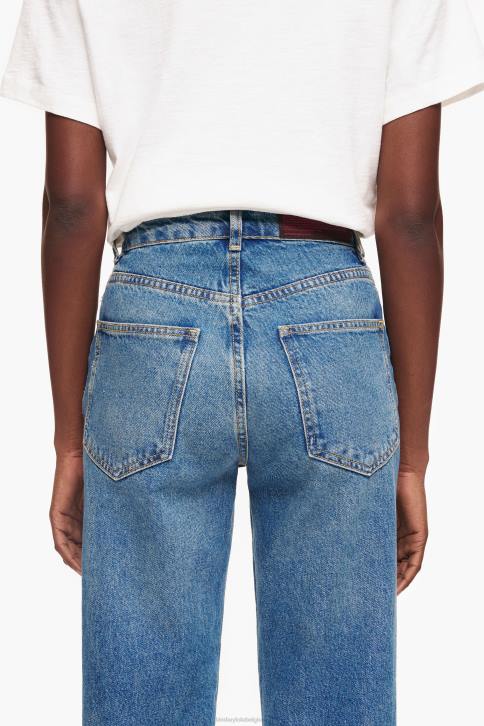 rechte volledige lengte - rechte jeans Bimba Y Lola blauw kleding 4HDL448
