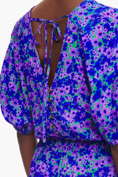 jumpsuit met volledige print Bimba Y Lola bloemen kleding 4HDL210