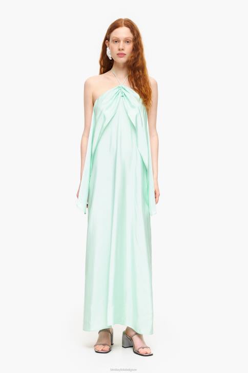 jurk Bimba Y Lola muntgroen kleding 4HDL184