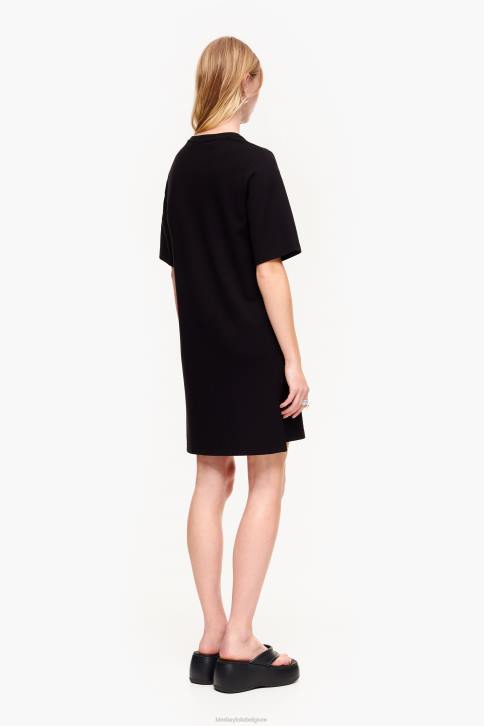 ponte di roma jurk Bimba Y Lola zwart kleding 4HDL206
