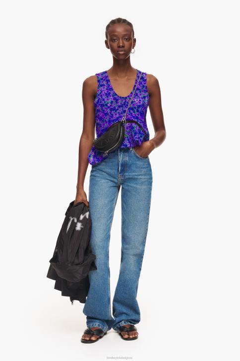 minitopje met volledige print Bimba Y Lola bloemen kleding 4HDL345