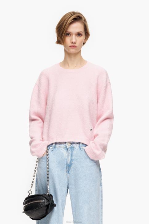 katoenen trui Bimba Y Lola roze kleding 4HDL376