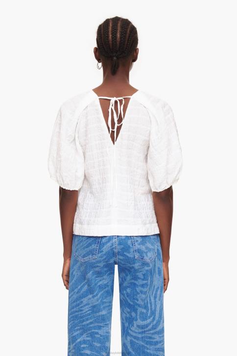 korte blouse Bimba Y Lola ivoor kleding 4HDL348